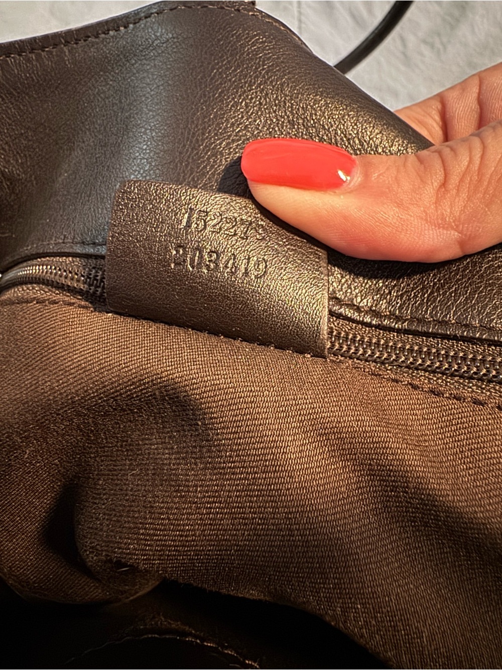 Gucci Black Monogram Tote Bag with Leather Straps - Picture 9 of 9